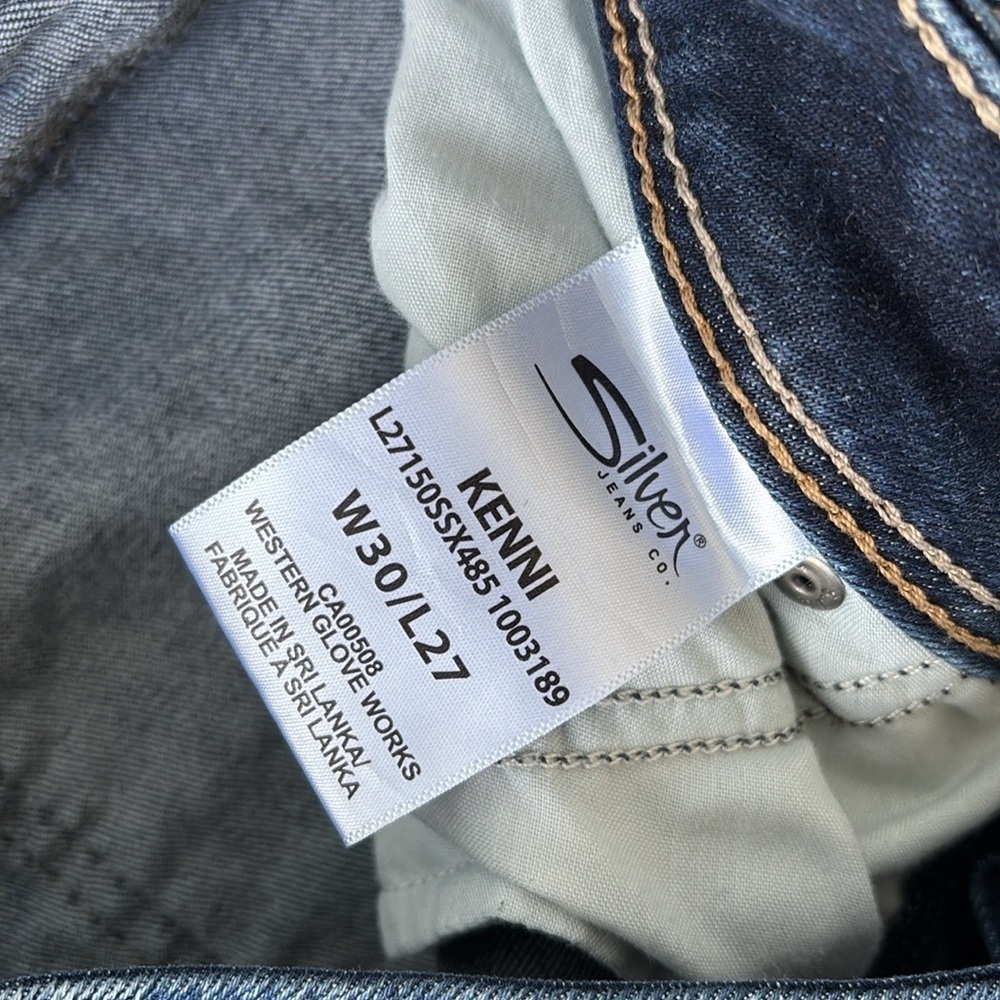 Silver Jeans KENNI Ankle Cropped Size 30 - Picture 7 of 7